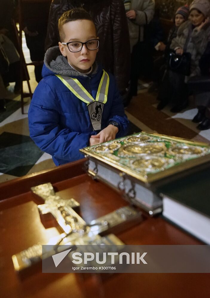 Christmas celebrations across Russia
