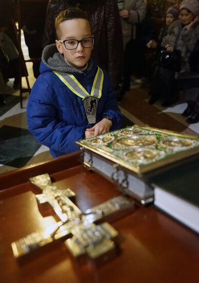 Christmas celebrations across Russia