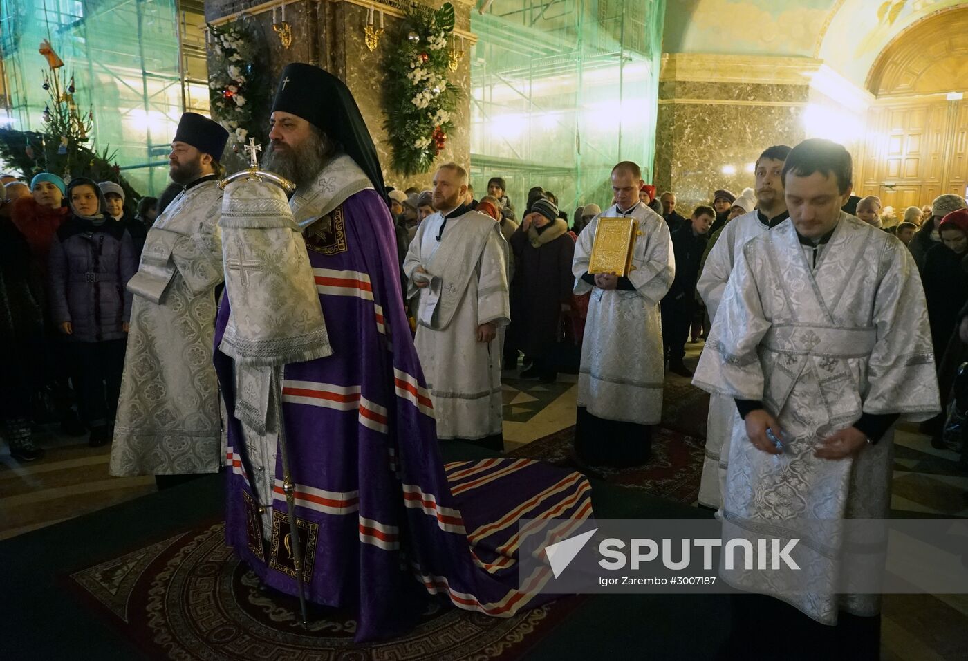 Christmas celebrations across Russia