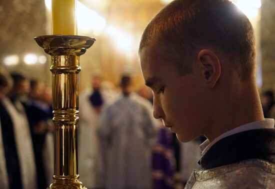 Christmas celebrations across Russia
