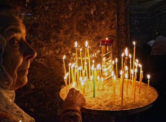 Christmas celebrations across Russia
