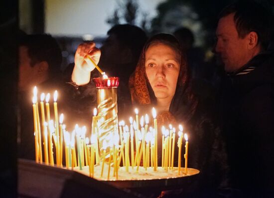 Christmas celebrations across Russia