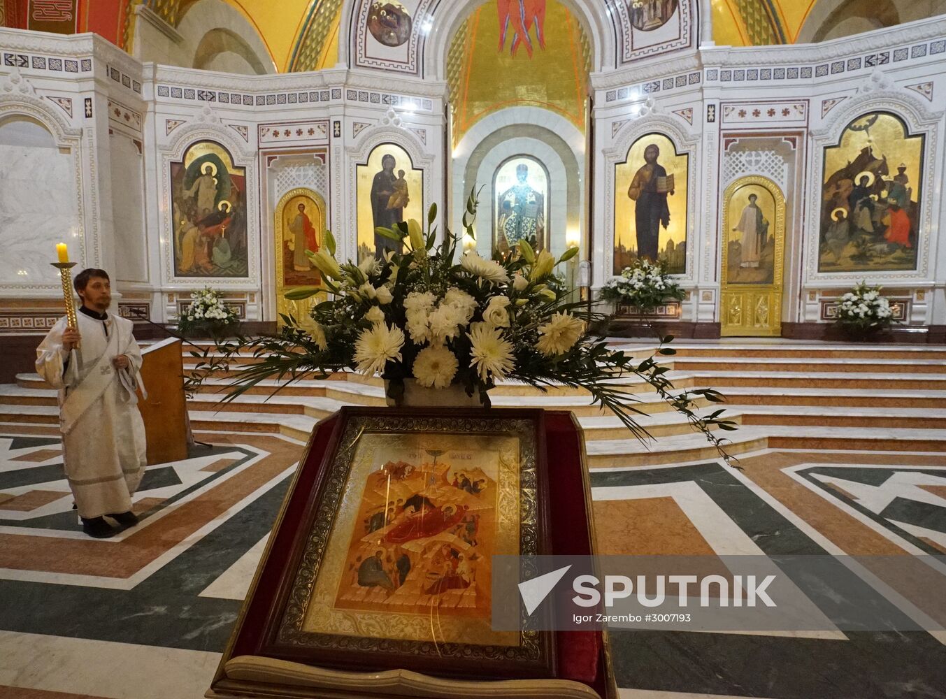 Christmas celebrations across Russia