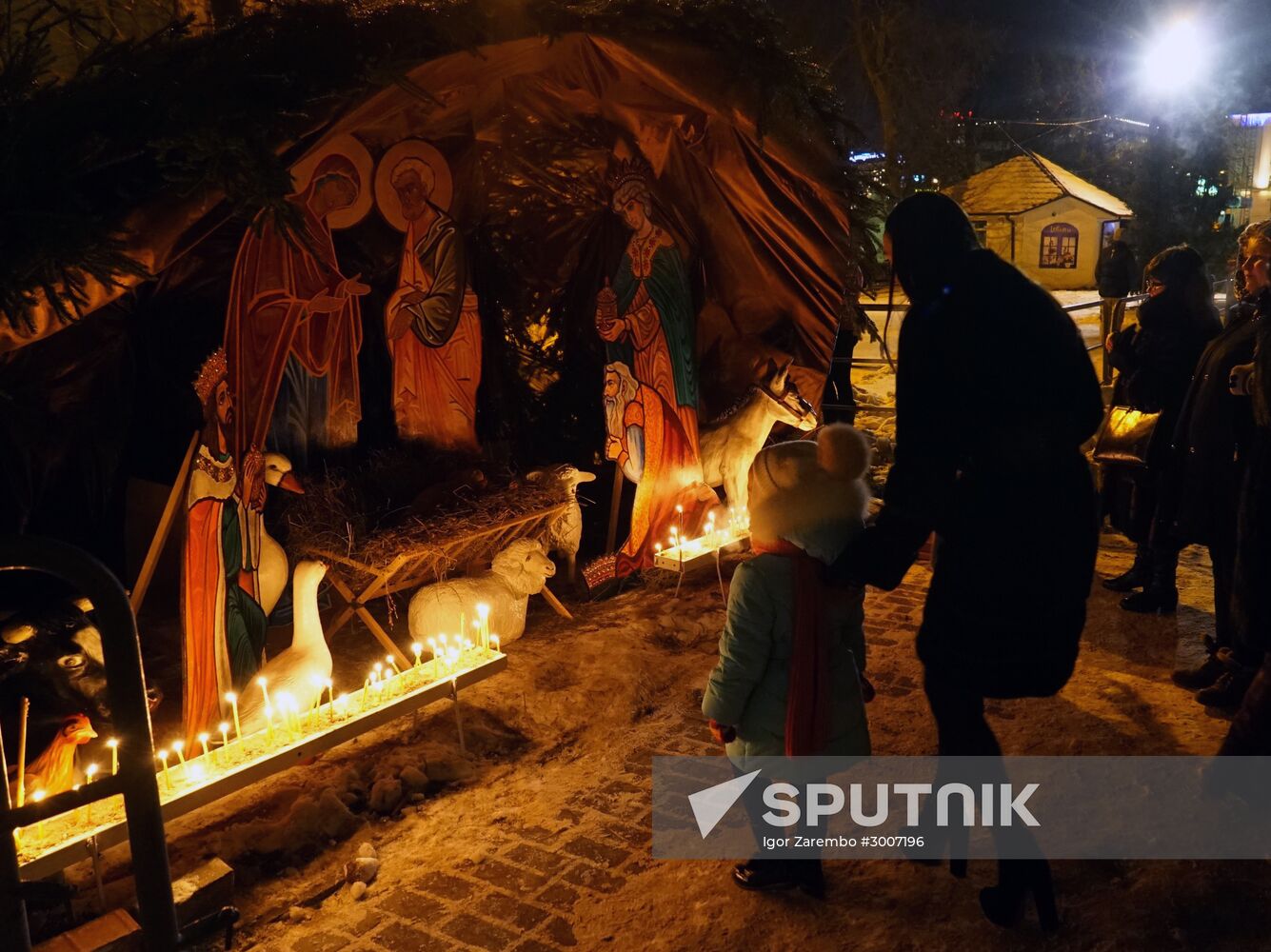 Christmas celebrations across Russia