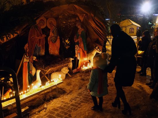 Christmas celebrations across Russia
