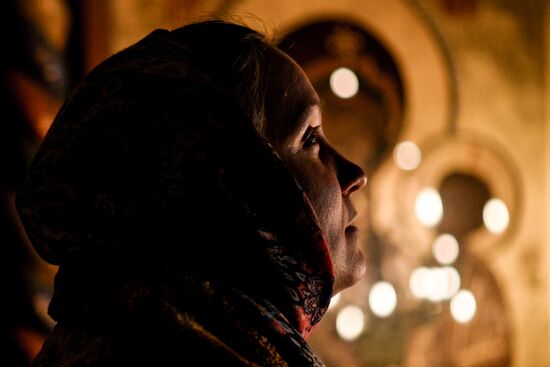 Christmas celebrations across Russia