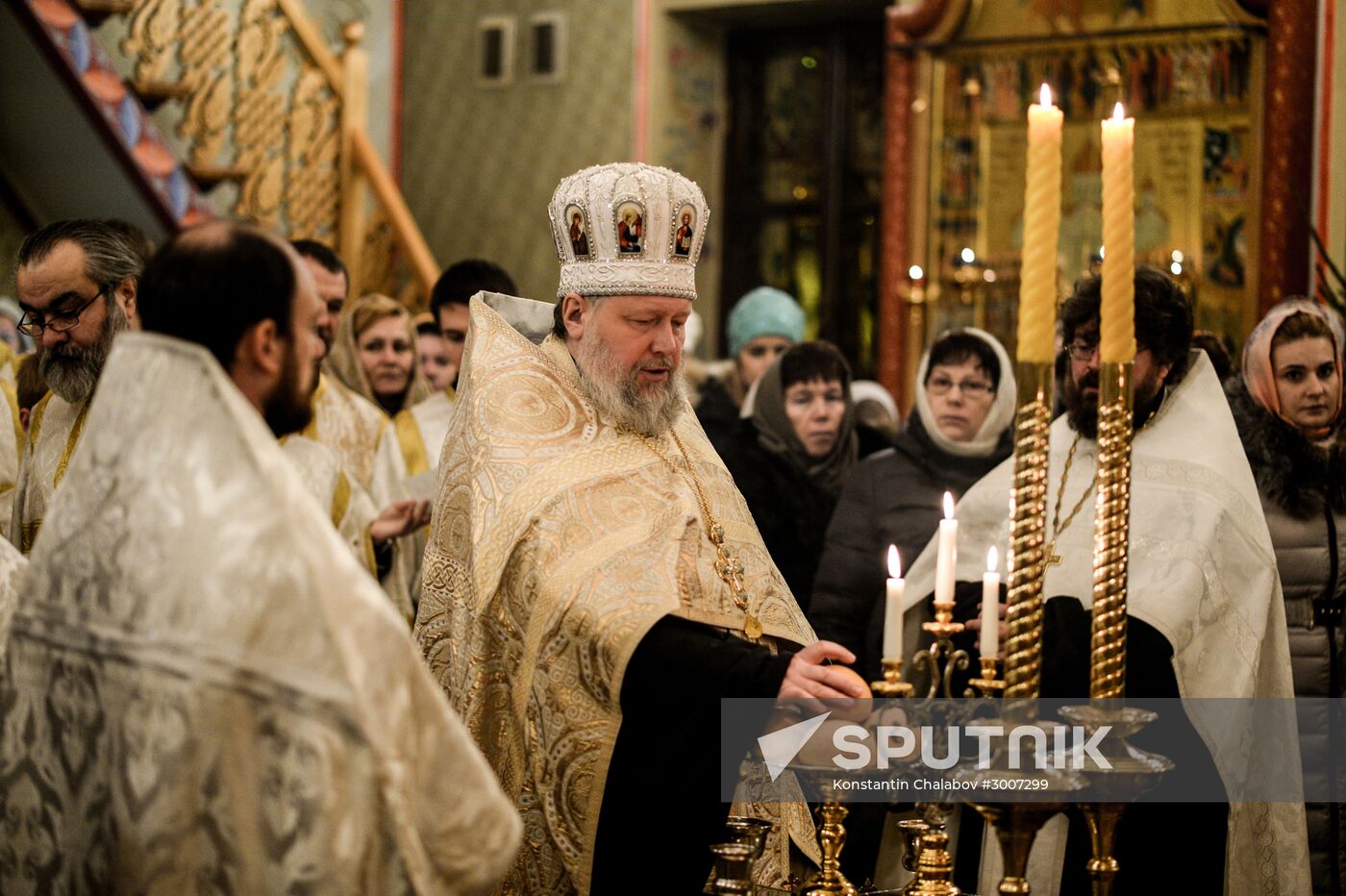 Christmas celebrations across Russia