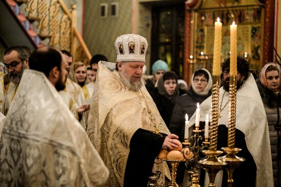 Christmas celebrations across Russia