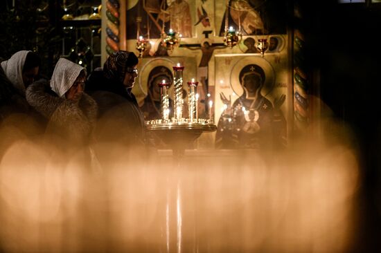 Christmas celebrations across Russia