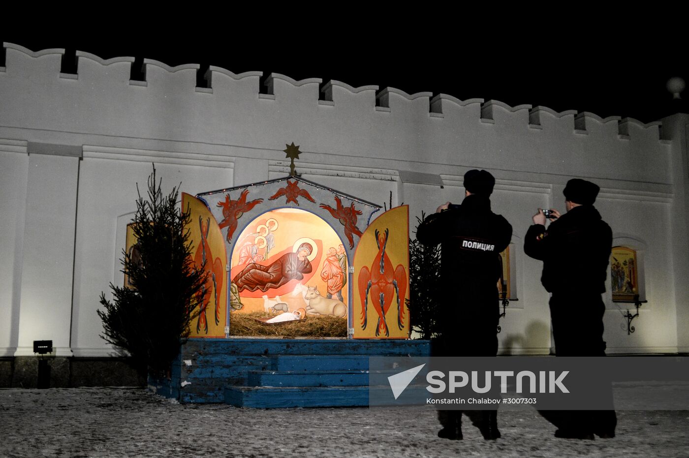 Christmas celebrations across Russia