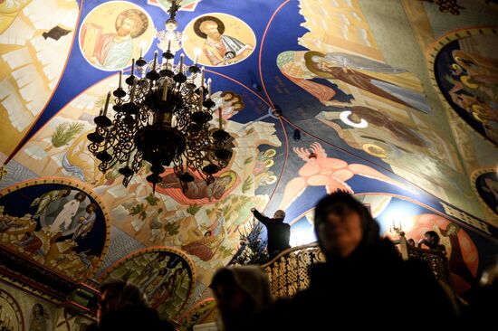 Christmas celebrations across Russia