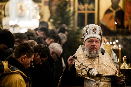 Christmas celebrations across Russia