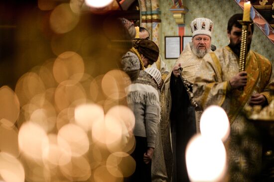 Christmas celebrations across Russia