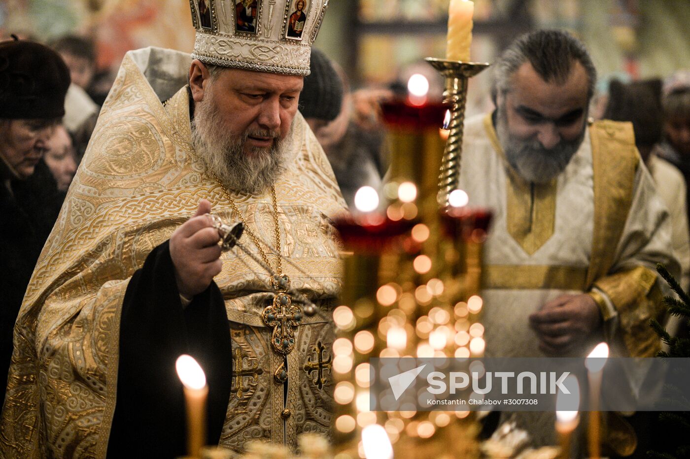 Christmas celebrations across Russia