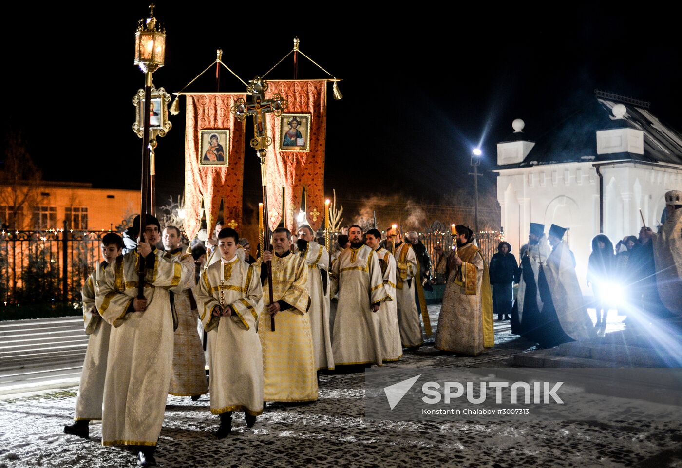 Christmas celebrations across Russia