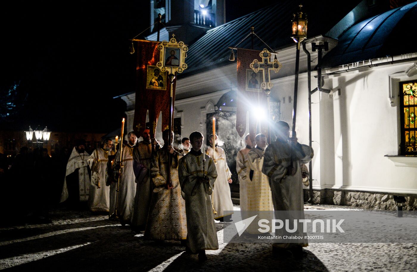 Christmas celebrations across Russia