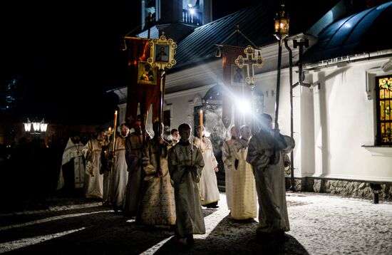 Christmas celebrations across Russia