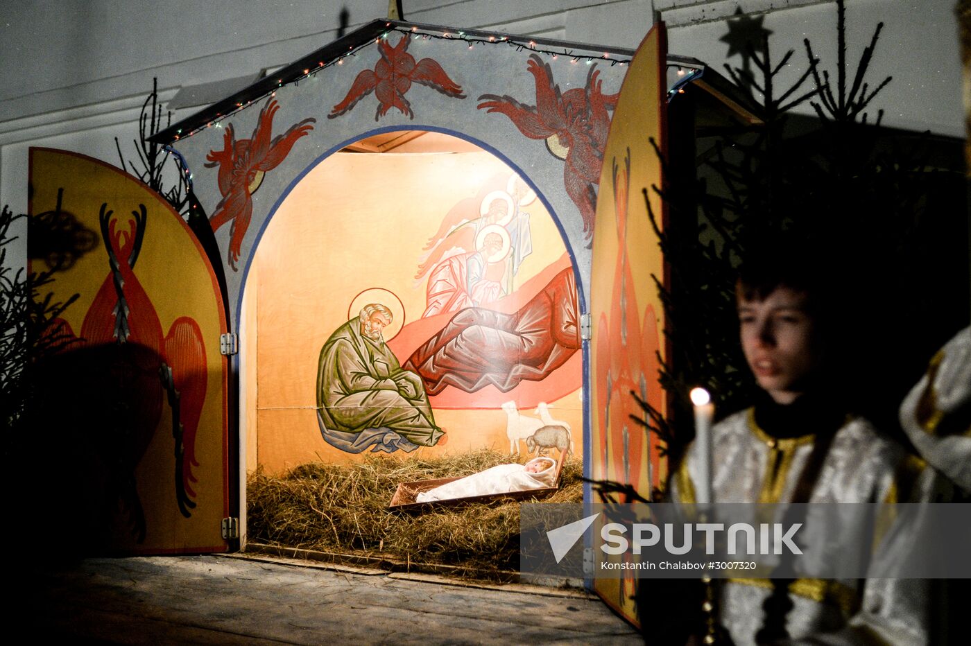 Christmas celebrations across Russia