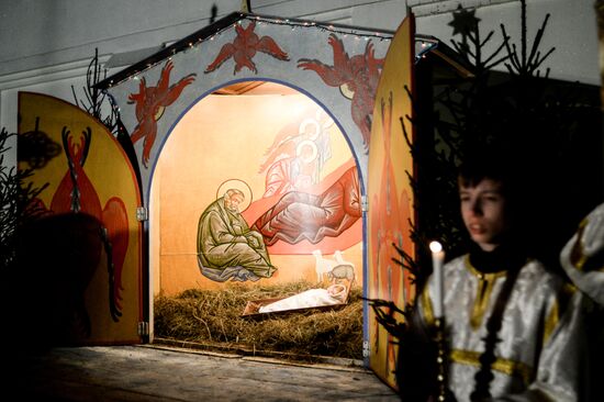 Christmas celebrations across Russia