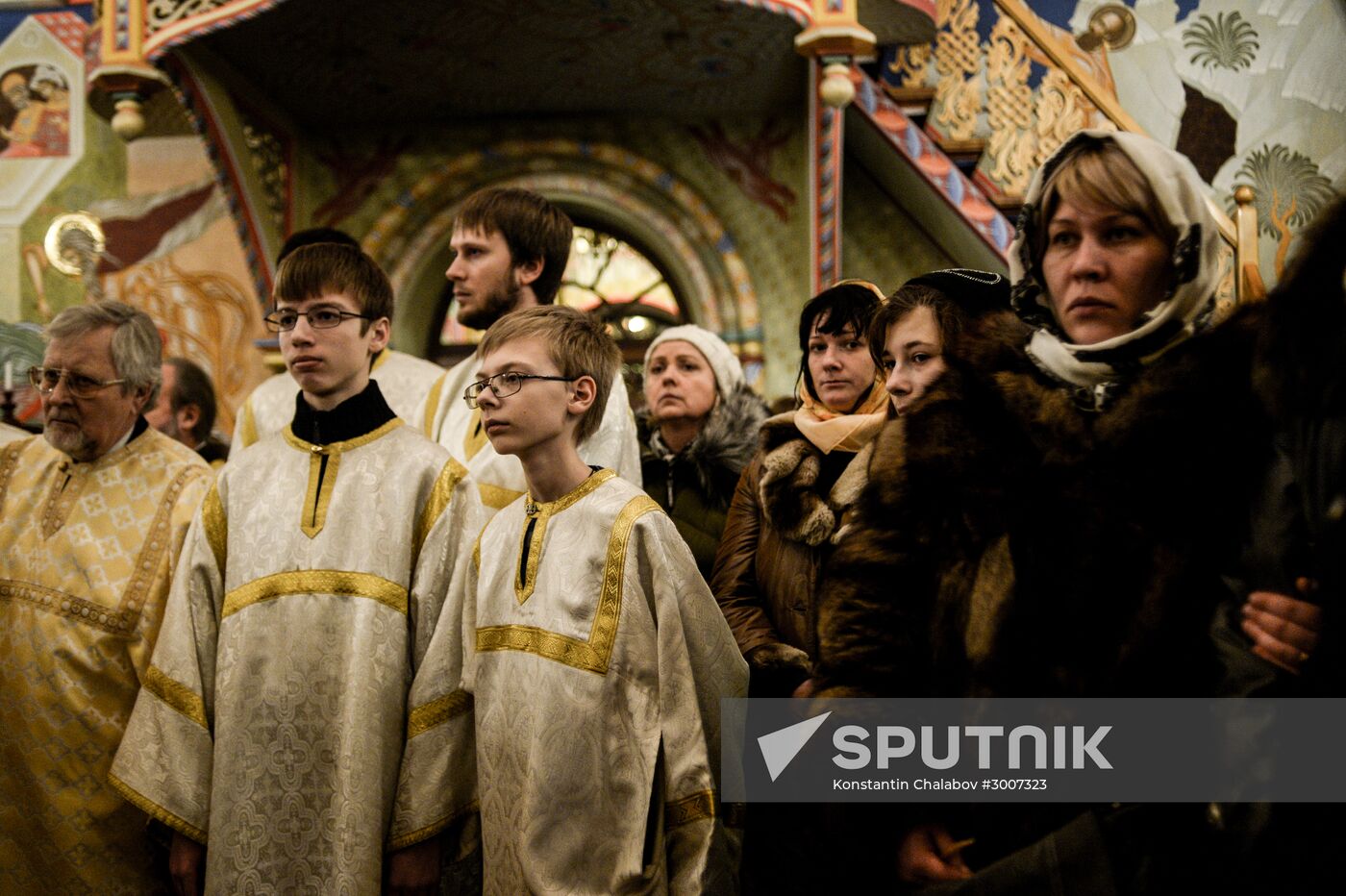 Christmas celebrations across Russia