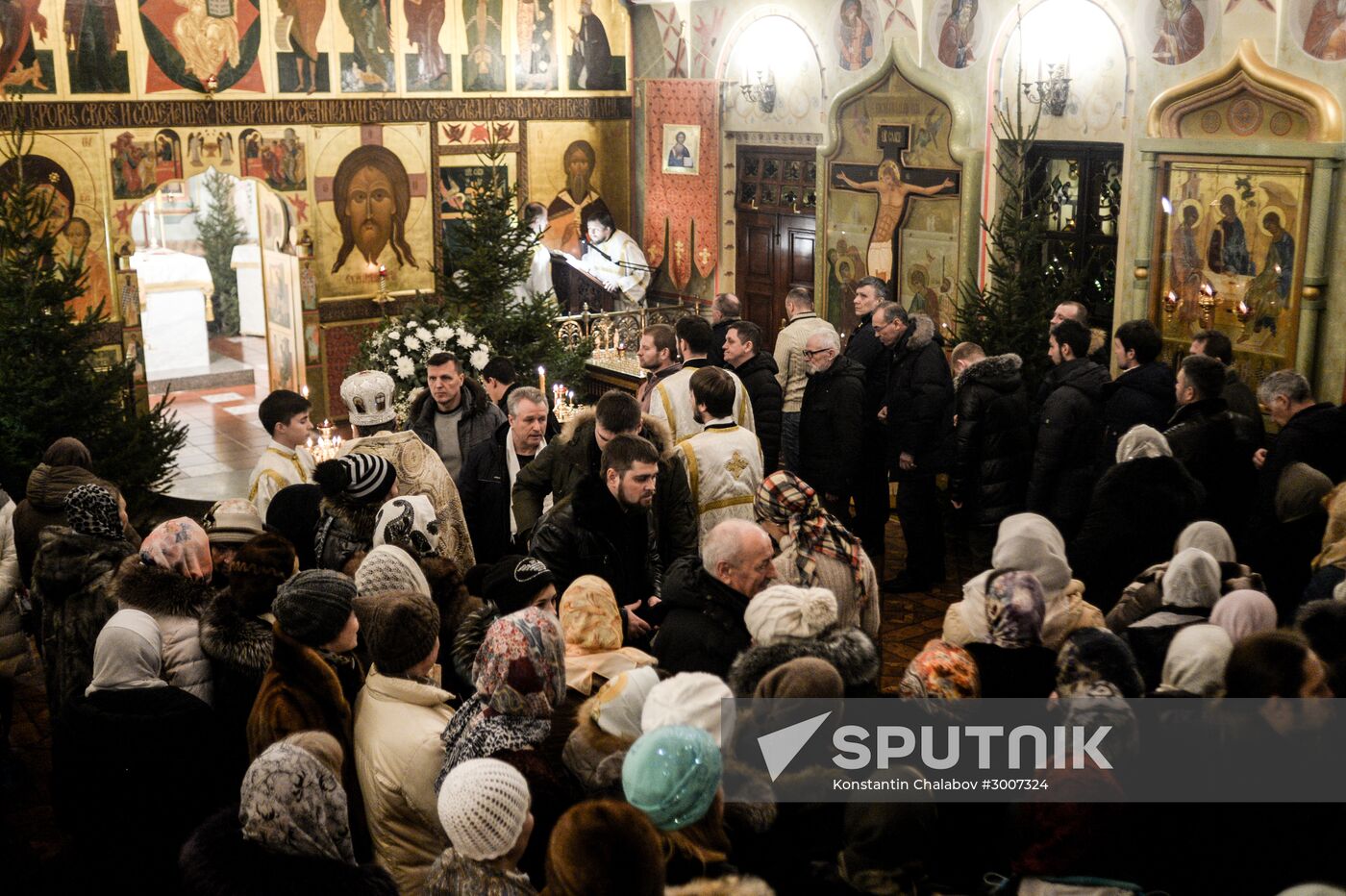 Christmas celebrations across Russia