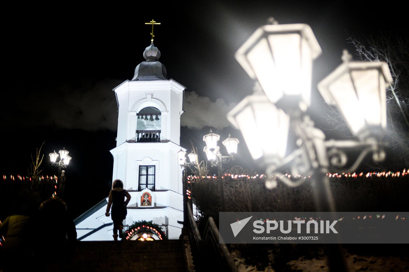 Christmas celebrations across Russia