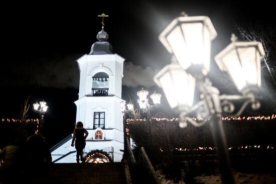 Christmas celebrations across Russia