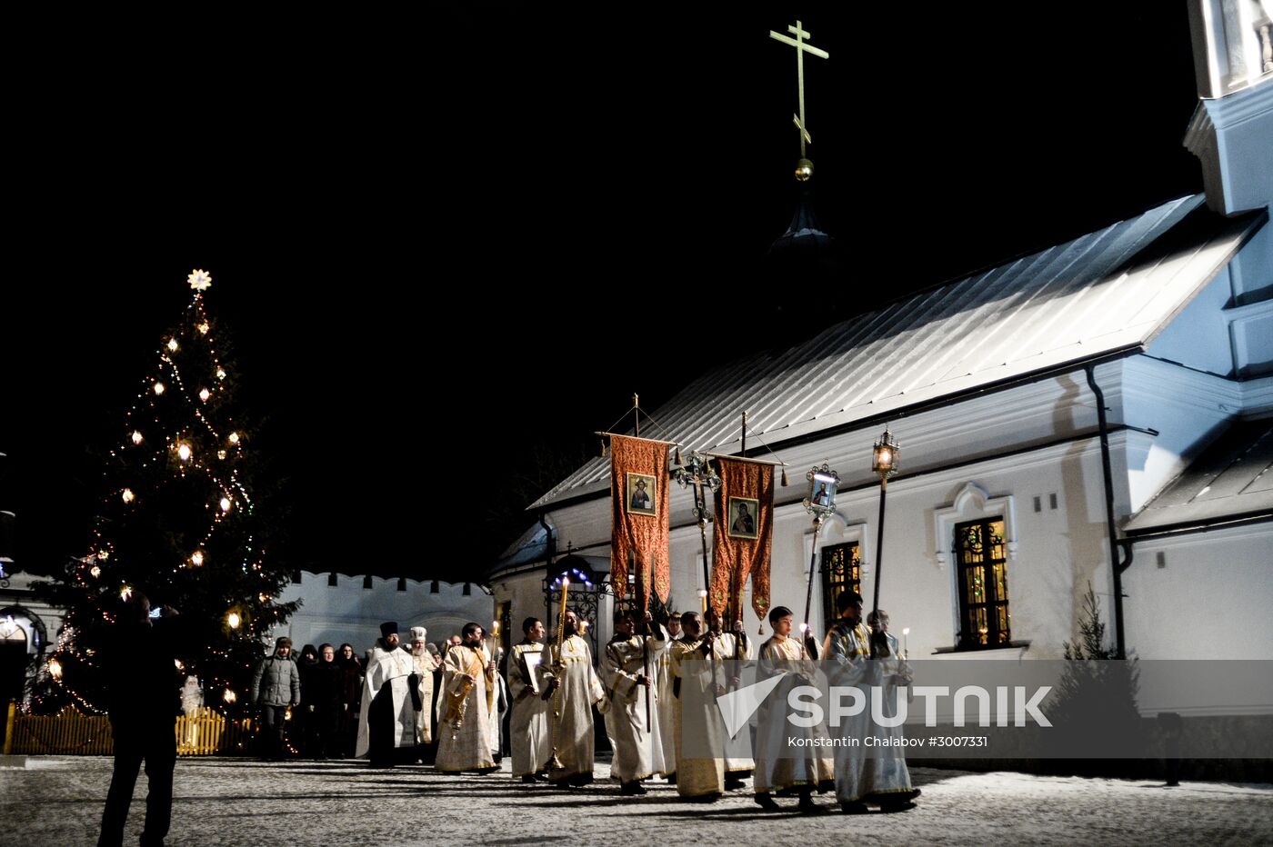 Christmas celebrations across Russia