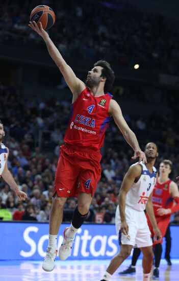 Euroleague Basketball. Real Madrid vs. CSKA