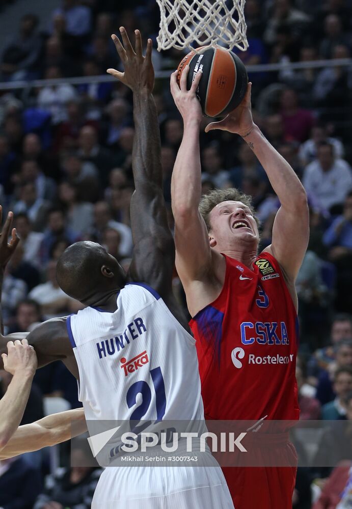 Euroleague Basketball. Real Madrid vs. CSKA