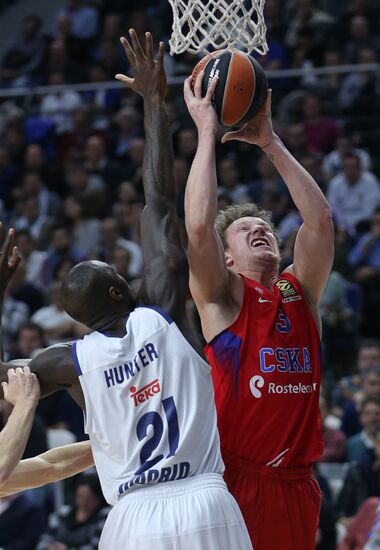 Euroleague Basketball. Real Madrid vs. CSKA