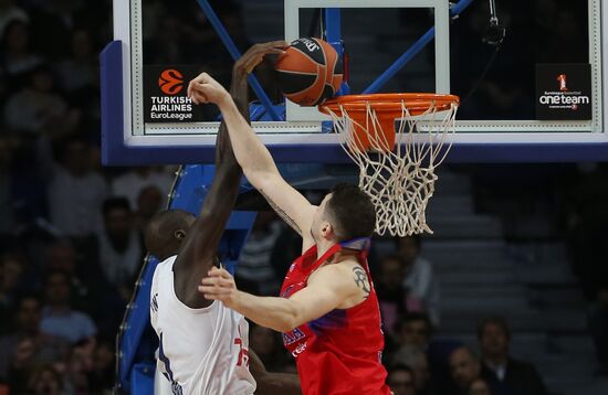 Euroleague Basketball. Real Madrid vs. CSKA