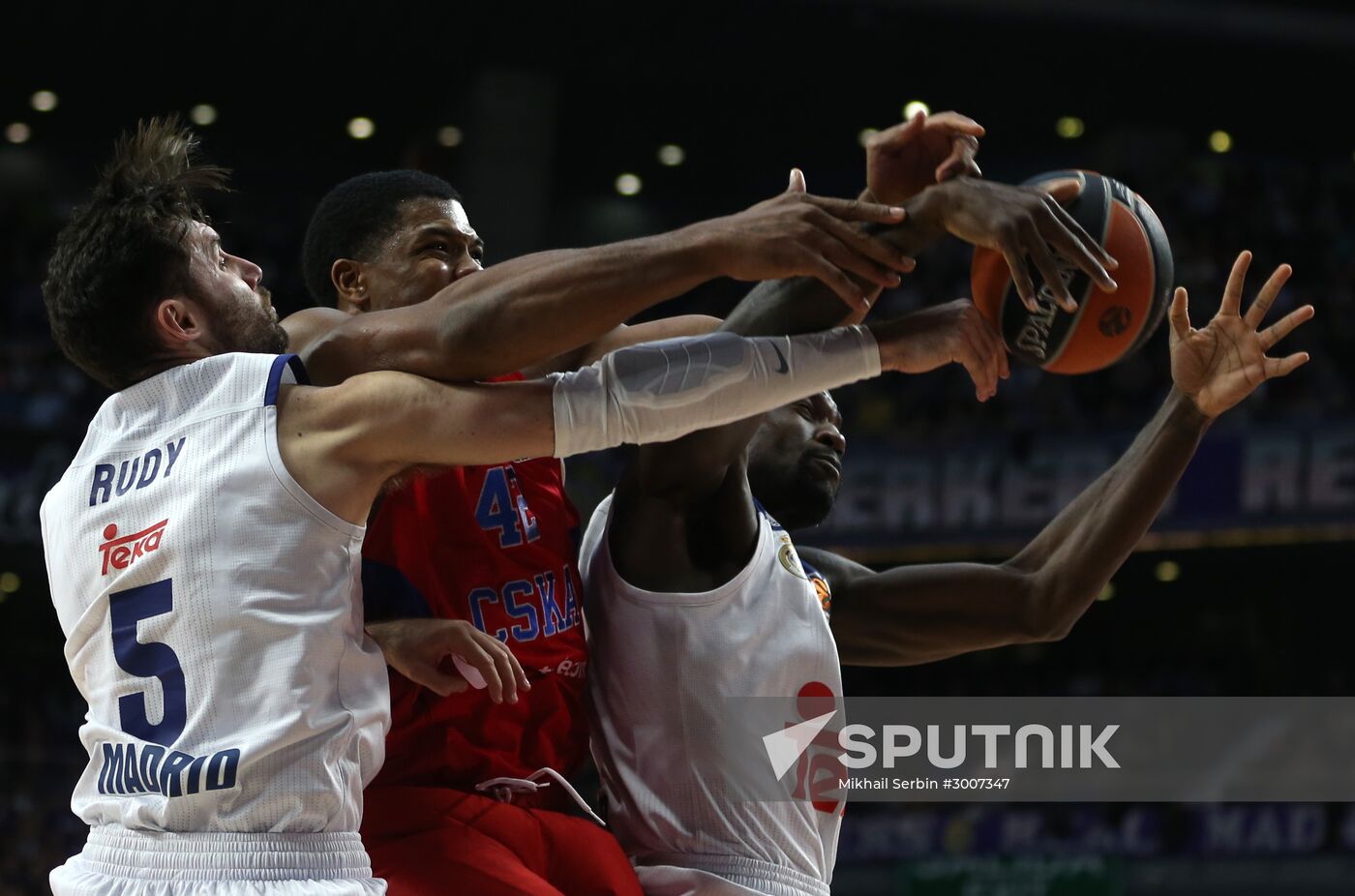 Euroleague Basketball. Real Madrid vs. CSKA