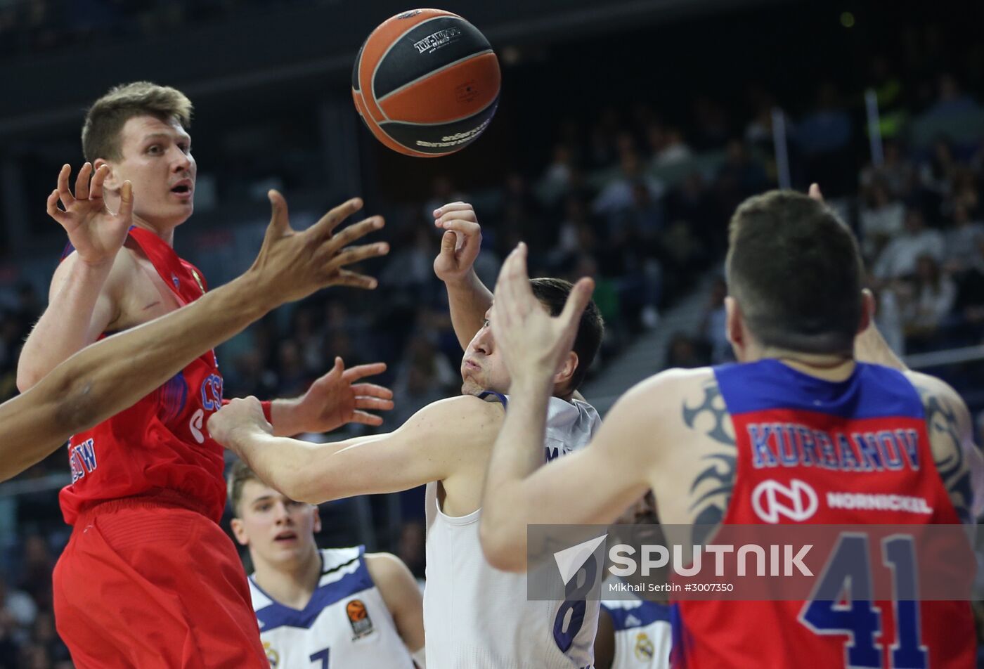 Euroleague Basketball. Real Madrid vs. CSKA