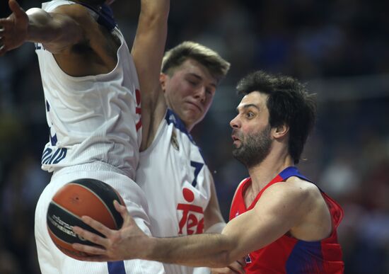 Euroleague Basketball. Real Madrid vs. CSKA