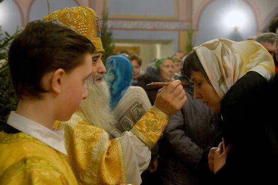 Christmas celebrations across Russia