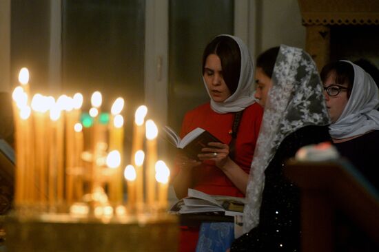 Christmas celebrations across Russia