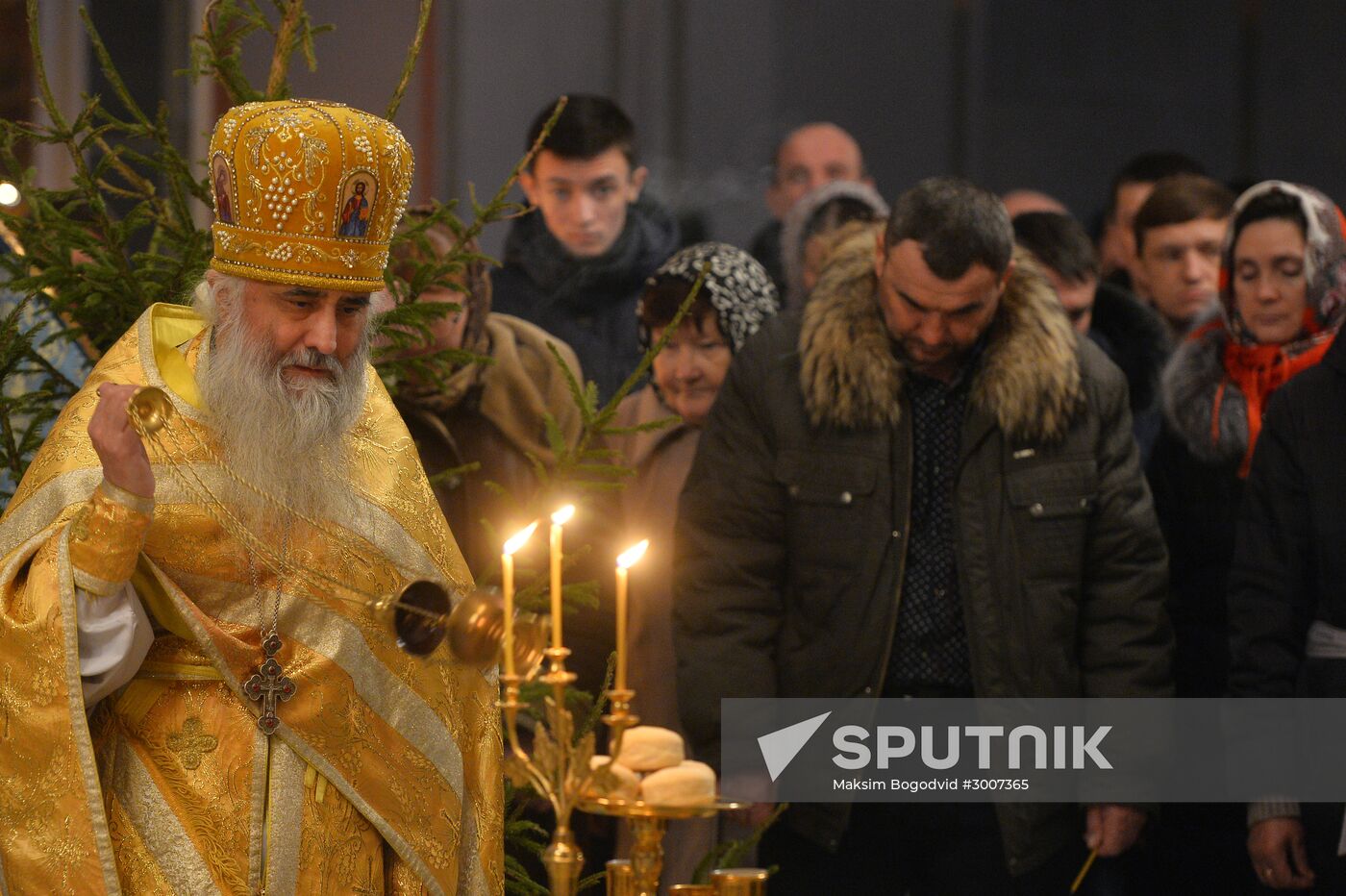 Christmas celebrations across Russia