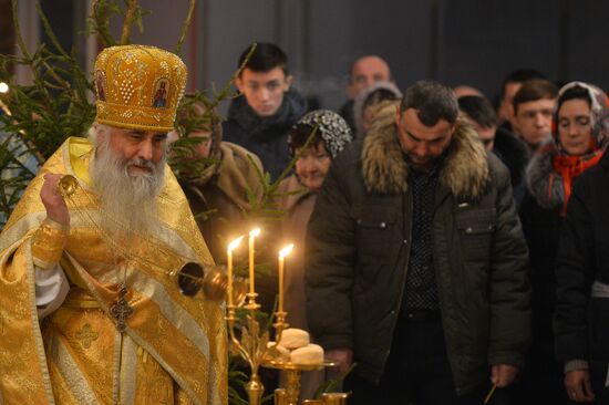 Christmas celebrations across Russia
