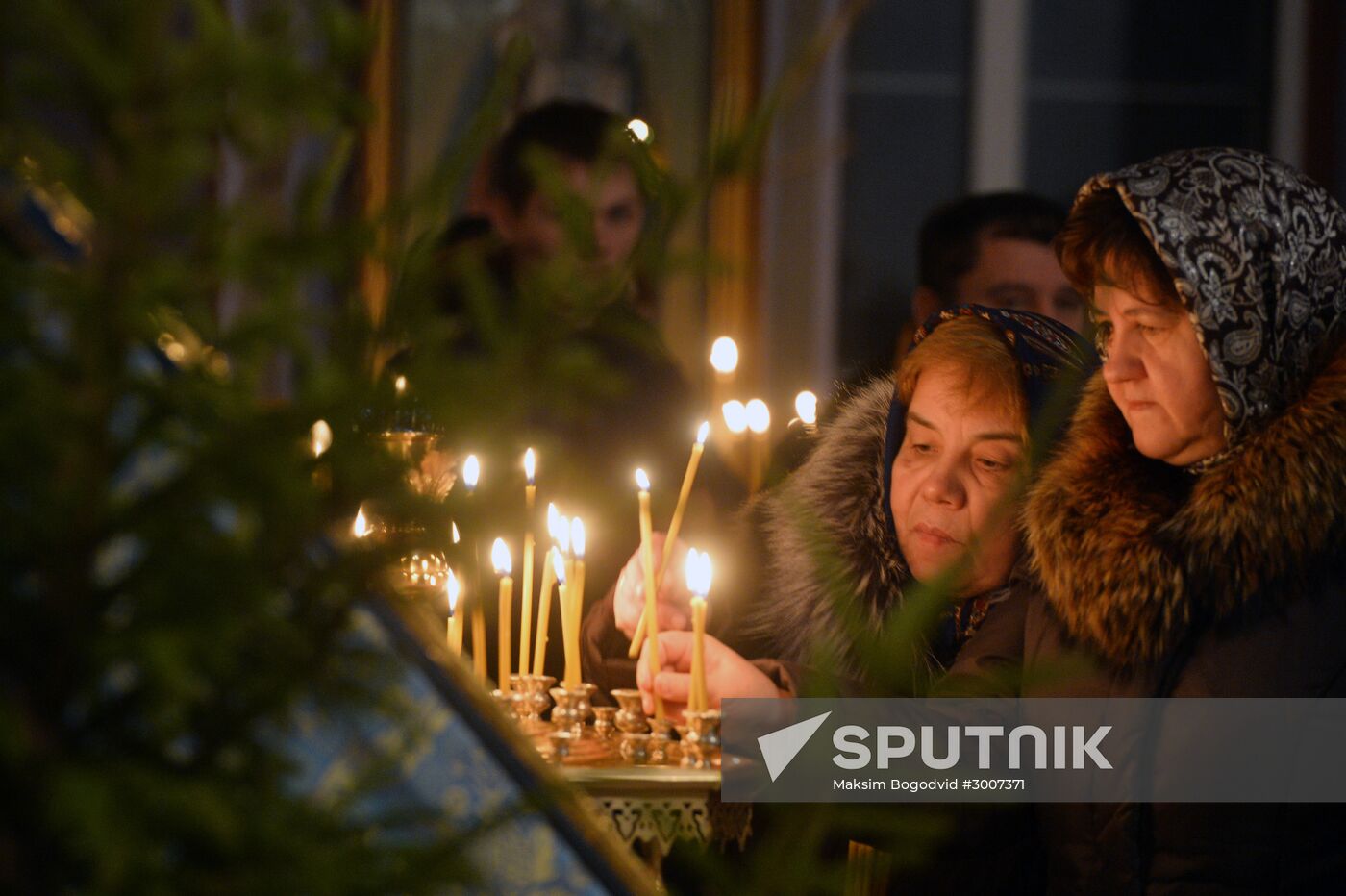 Christmas celebrations across Russia