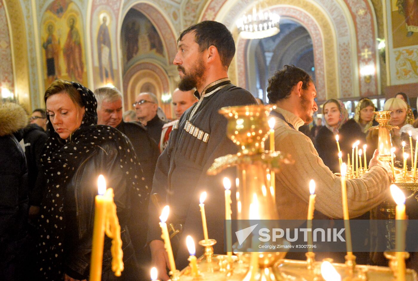 Christmas celebrations across Russia