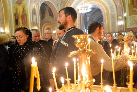 Christmas celebrations across Russia