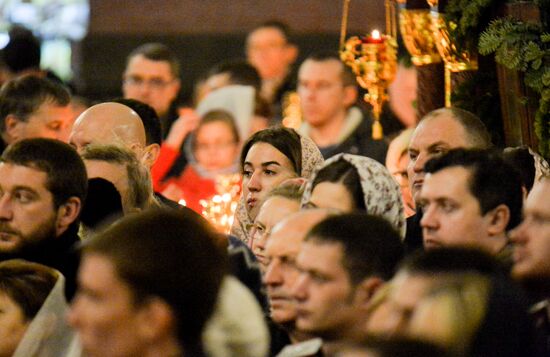 Christmas celebrations across Russia