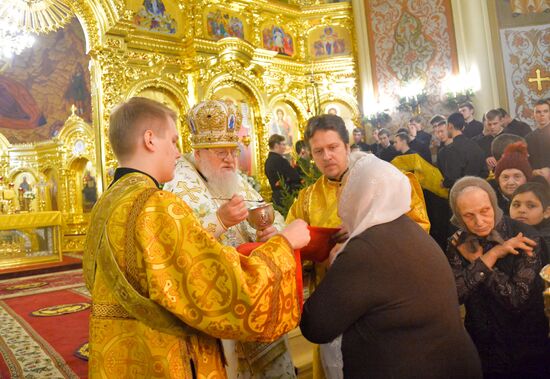 Christmas celebrations across Russia