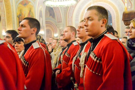 Christmas celebrations across Russia