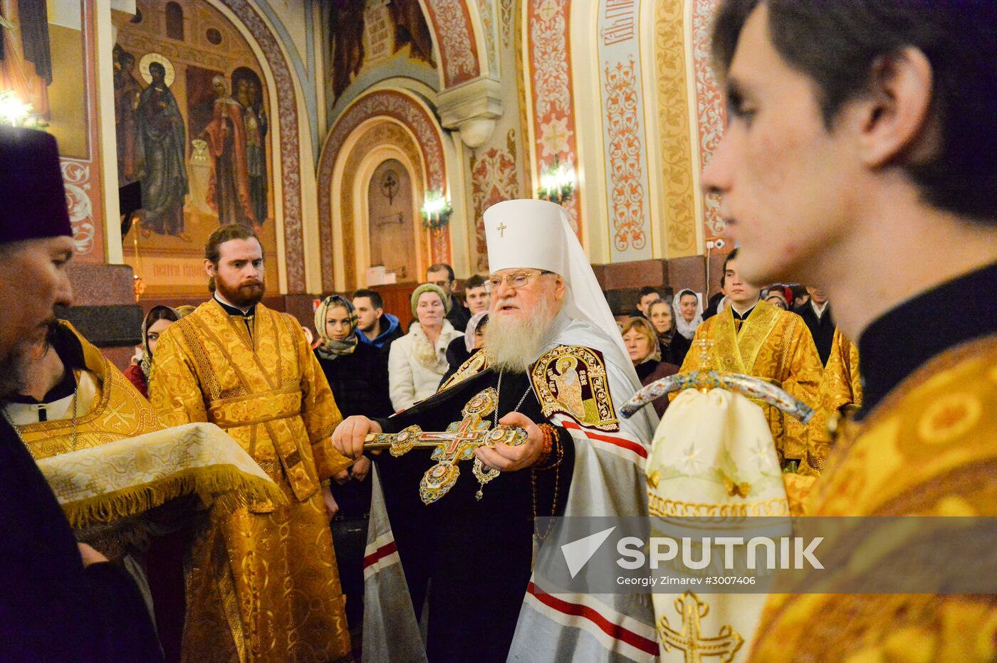 Christmas celebrations across Russia