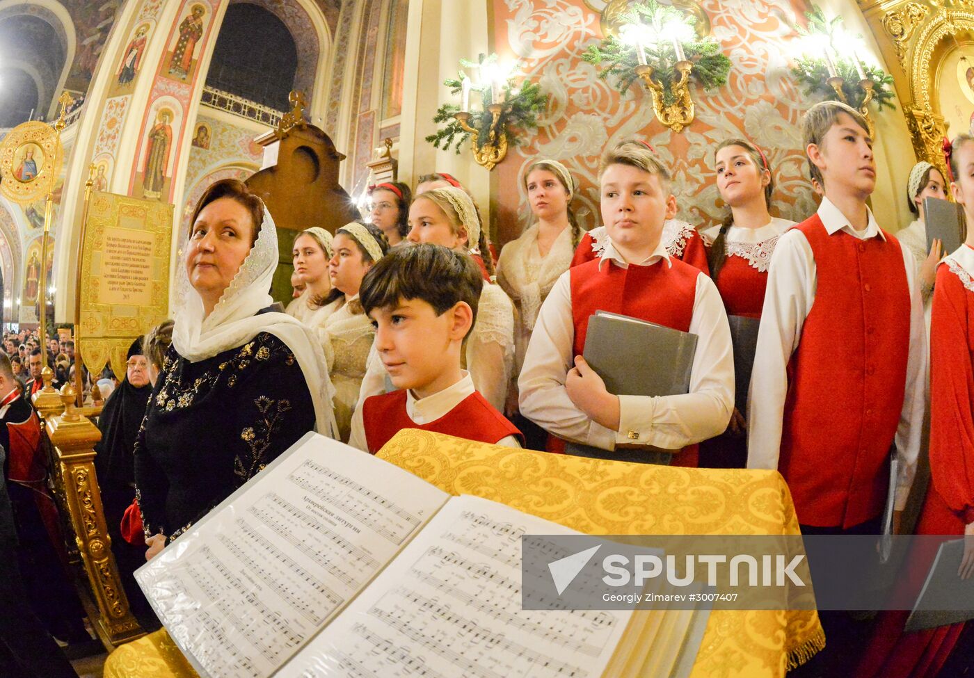 Christmas celebrations across Russia