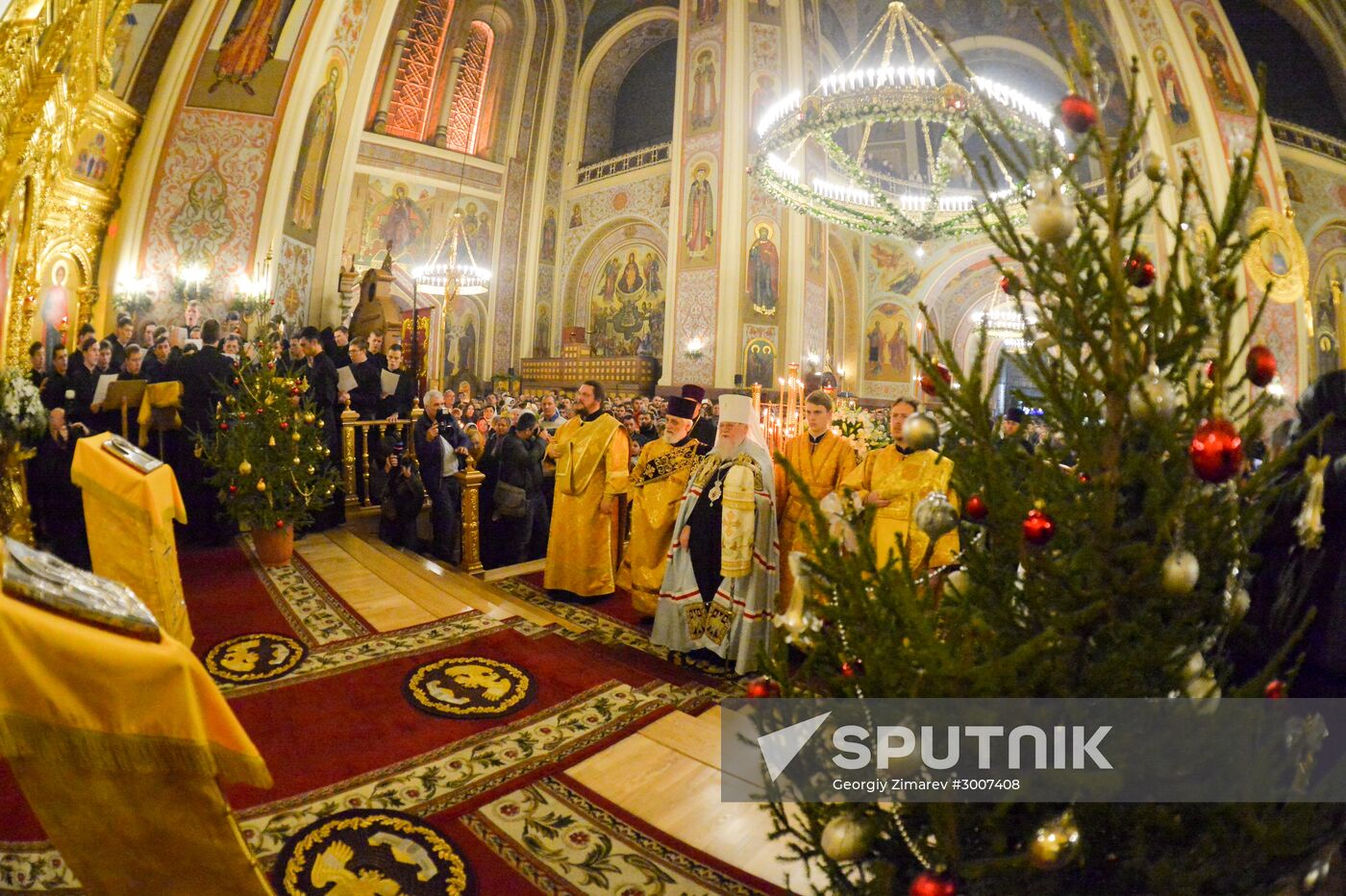 Christmas celebrations across Russia