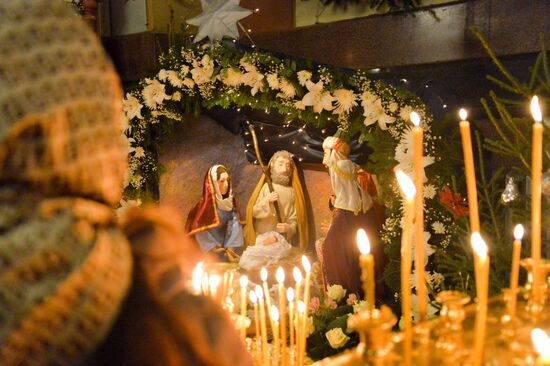 Christmas celebrations across Russia