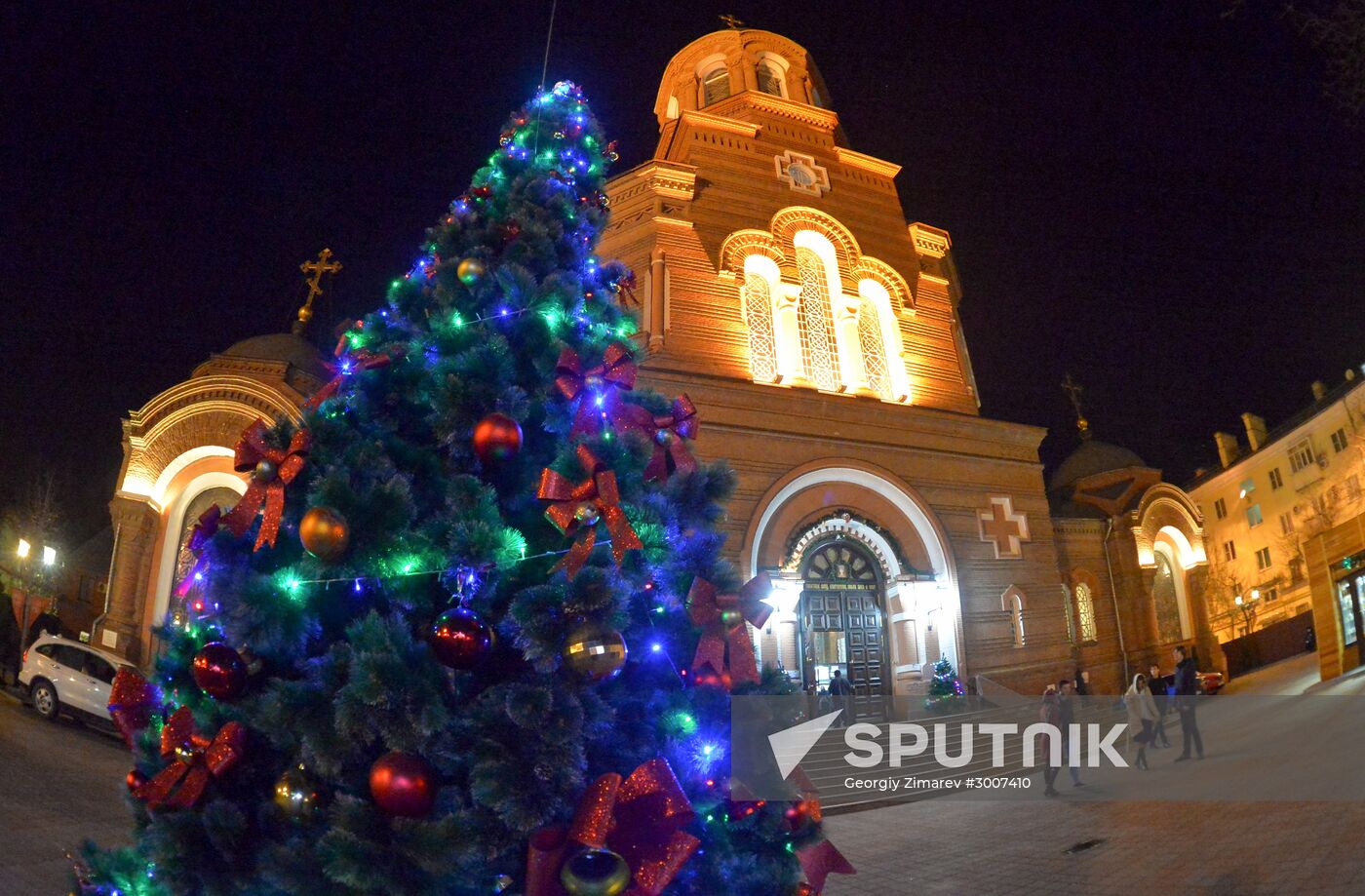 Christmas celebrations across Russia